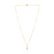 Collar en plata con Perla blanca Freshwater