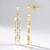 Boucles d'oreilles en argent et Zircon