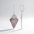 Orecchini in argento con Zircone (Adela Silber)