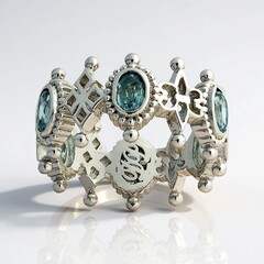 Anello in argento con Zircone Ratanakiri (Dallas Prince Designs)