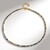 Collana in argento con Zircone Cognac