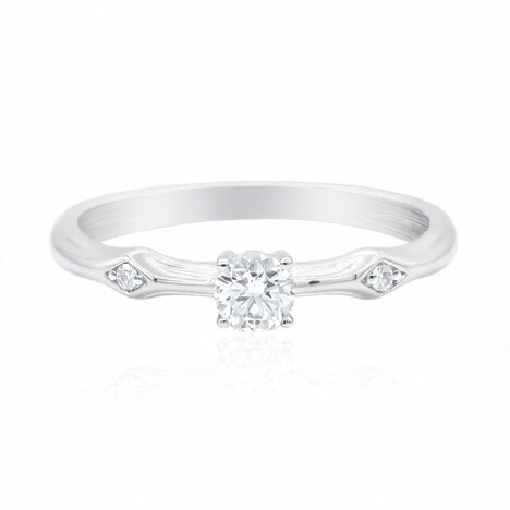 Anello in oro con Diamante SI1 (G) (Annette)