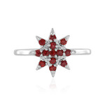 Anello in argento con Rubino Tanzania (Adela Silber)