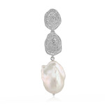 Colgante en plata con Perla blanca Freshwater (MONOSONO COLLECTION)