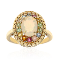 Anillo en plata con Ópalo de Welo