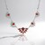 Collana in argento con Onice Rossa (Desert Chic)