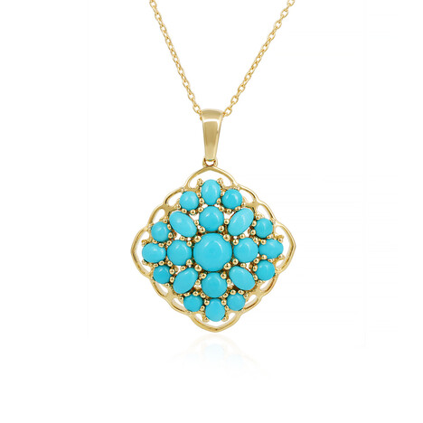 Collier en argent et Turquoise Sleeping Beauty