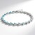Bracciale in argento con Topazio Bianco