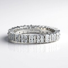 Anello in argento con Zircone