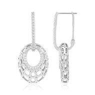 Boucles d'oreilles en argent et Zircon