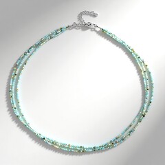 Collana in argento con Larimar