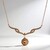 Collana in oro con Diamante Rose de France VS1 di Argyle (Annette)