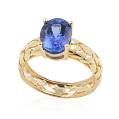 Anello in oro con Tanzanite AAA (de Melo)