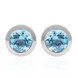 Zilveren oorbellen met Marambaia-topaasstenen