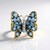 Anello in argento con Acquamarina (Gems en Vogue)