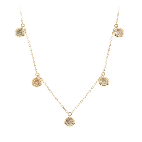 Collana in oro con Diamante Fancy SI2 (CIRARI)