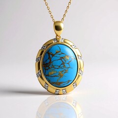 Collana in argento con Turchese (Faszination Türkis)