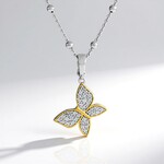 Collana in argento con Zircone (Dallas Prince Designs)