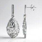 Orecchini in argento con Zircone