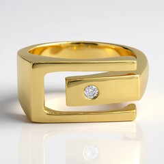 Bague en argent et Diamant I1 (G) (Annette)