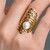 White Freshwater Pearl Silver Ring (TPC)