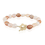 Brazalete en plata con Perla blanca Freshwater (TPC)