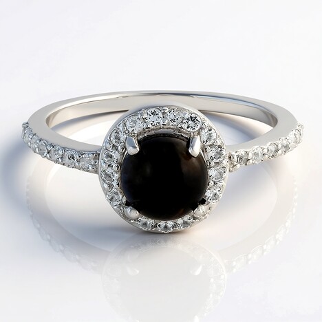 Anello in argento con Pietersite