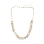 Keshi pearl Silver Necklace (TPC)
