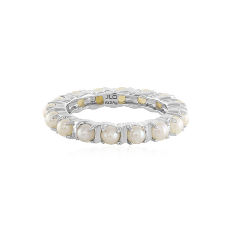 Bague en argent et Perle de culture d'eau douce