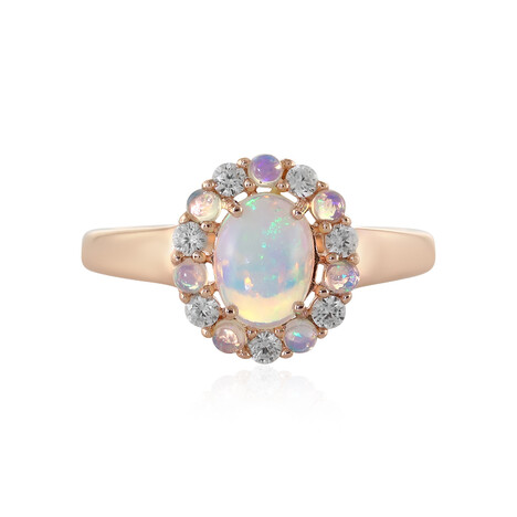 Bague en argent et Opale Welo