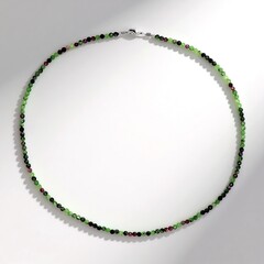 Collana in argento con Rubino Zoisite