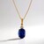 Collana in oro con Tanzanite AAA (CIRARI)