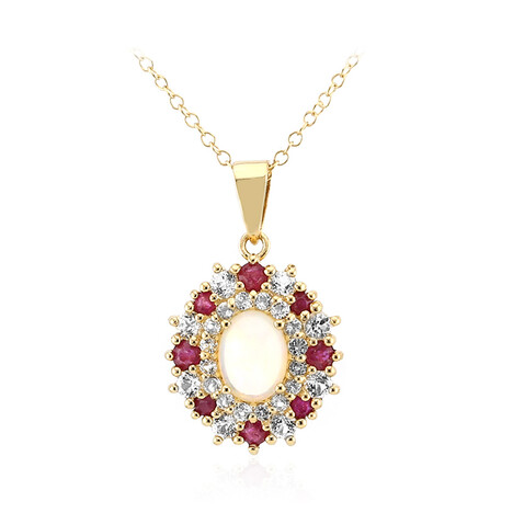 Welo-Opal-Silberhalskette