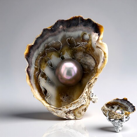Anello in argento con Conchiglia (TPC)