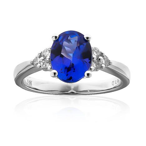 AAA-Tansanit-Goldring (CIRARI)