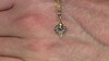 Gouden hanger met een I2 Champagne Diamant