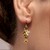 Malaya Garnet Silver Earrings