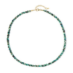Collar en plata con Crisocola