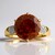 Anello in oro con Sfalerite