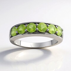 Anello in argento con Idocrasio