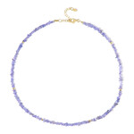 Collar en plata con Tanzanita