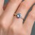 Swiss Blue Topaz Silver Ring