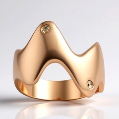 Anello in argento con Diamante Argyle Rose de France I1 (Annette)