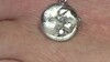 Colgante en plata con Diamante champán I2 (de Melo Essence)