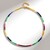 Collier en argent et Emeraude du Brésil