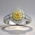 Anello in oro con Diamante Giallo SI2 (CIRARI)