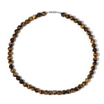 Collana in argento con Occhio di Tigre