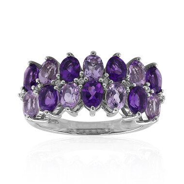 Amethyst-Silberring