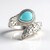 Anello in argento con Turchese Sleeping Beauty (Faszination Türkis)