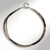 Collana in argento con Quarzo Fumè